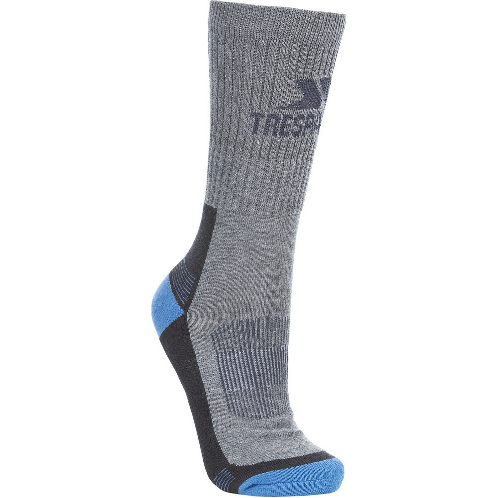Trespass Mens Deeper Walking Socks Uk Size 4-7 (eu 37-41)