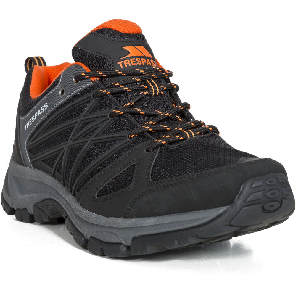 Trespass Mens Fisk Supportive Fabric Hiking Walking Shoes Uk Size 6 (eu 40)