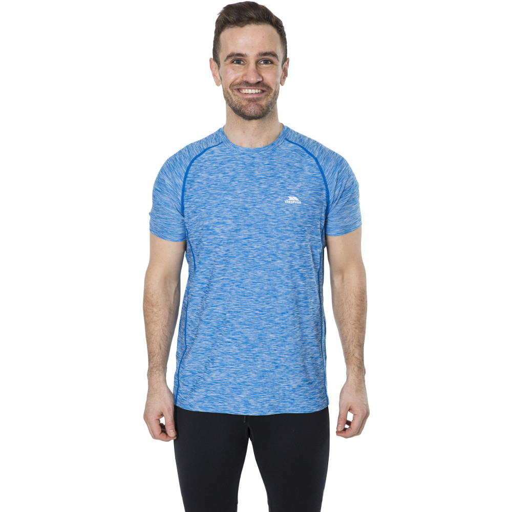Trespass Mens Gaffney Short Sleeve Wicking Fitness Running T-shirt 4xl