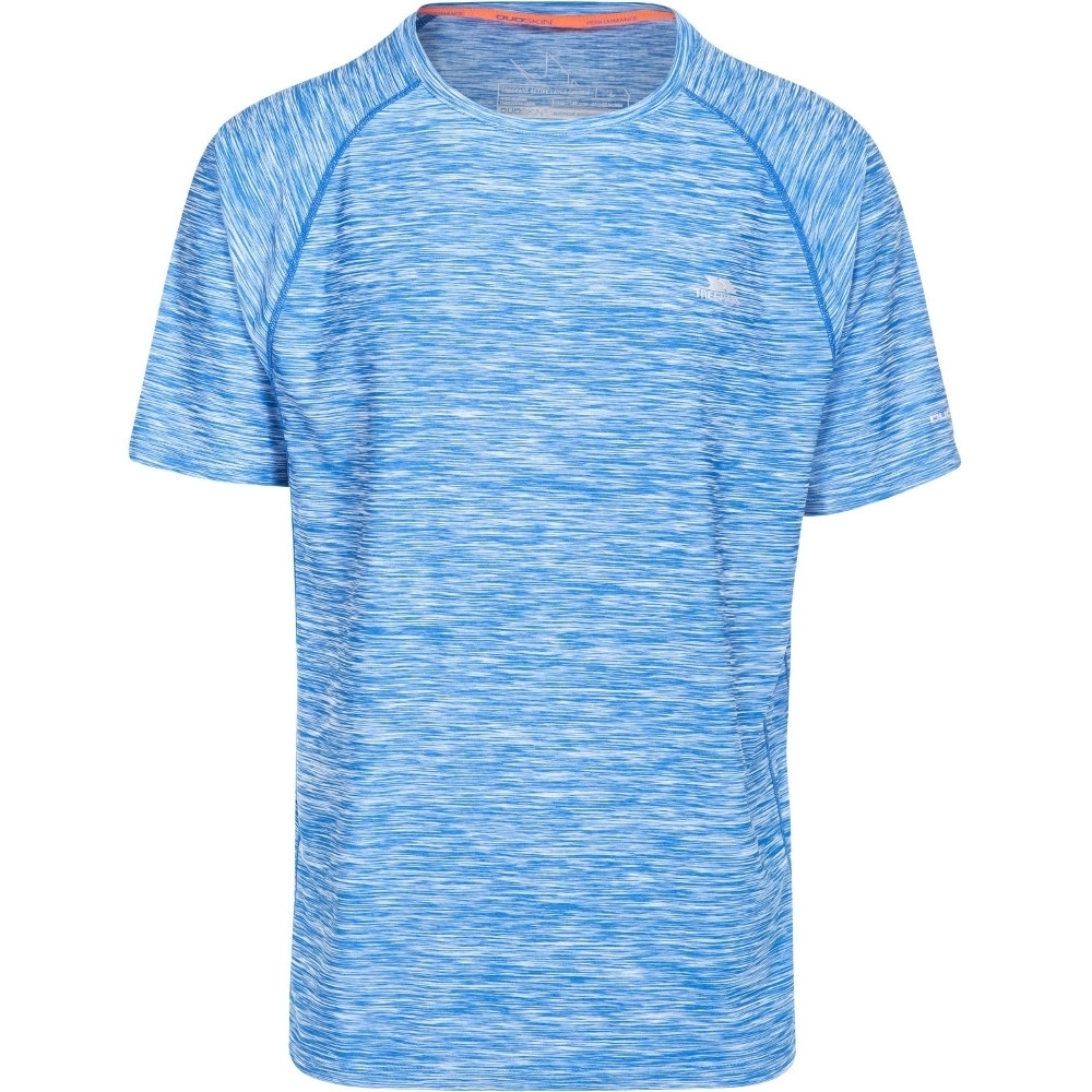 Trespass Mens Gaffney Short Sleeve Wicking Fitness Running T-shirt S - Chest 35-37 (89-94cm)
