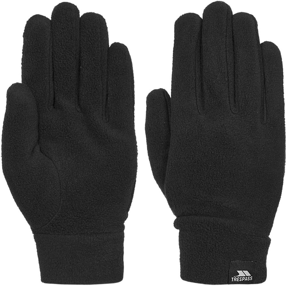 Trespass Mens Gaunt Ii Polyester Knitted Fitted Fleece Shell Gloves Large