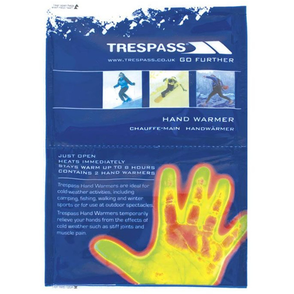 Trespass Mens Handwarmers Non Toxic 2 Pack Hand Warmers One Size