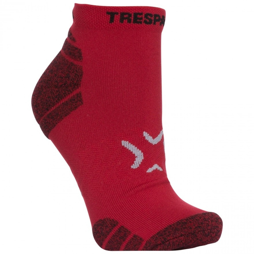 Trespass Mens Ingrid Non Slip Breathable Ankle Socks Uk Size 6-9