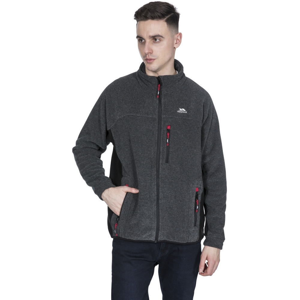 Trespass Mens Jynx Full Zip Warm Fleece Jacket Xs - Chest 33-35 (84-89cm)