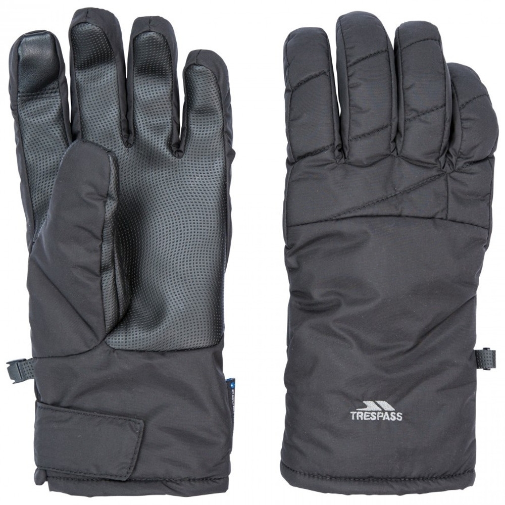 Trespass Mens Kulfon Lightly Padded Winter Warm Gloves Small