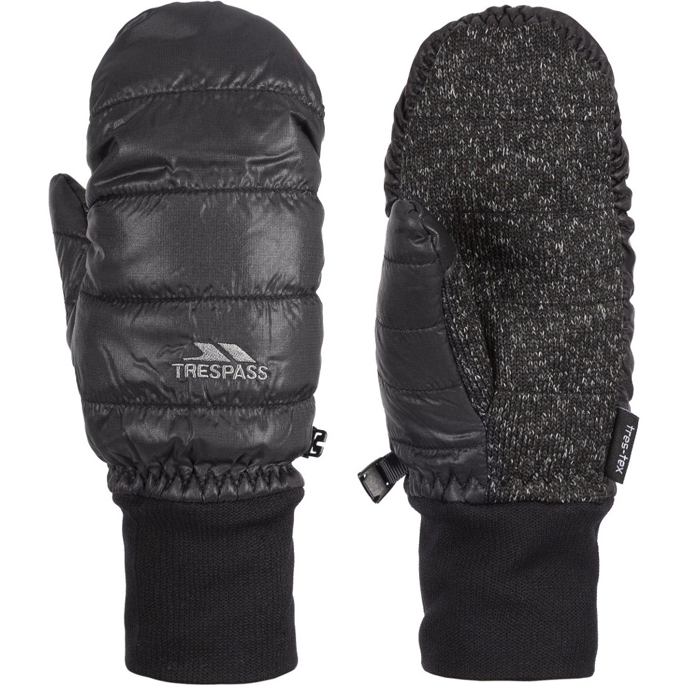 Trespass Mens Pika Sherpa Lined Padded Mittens Extra Large
