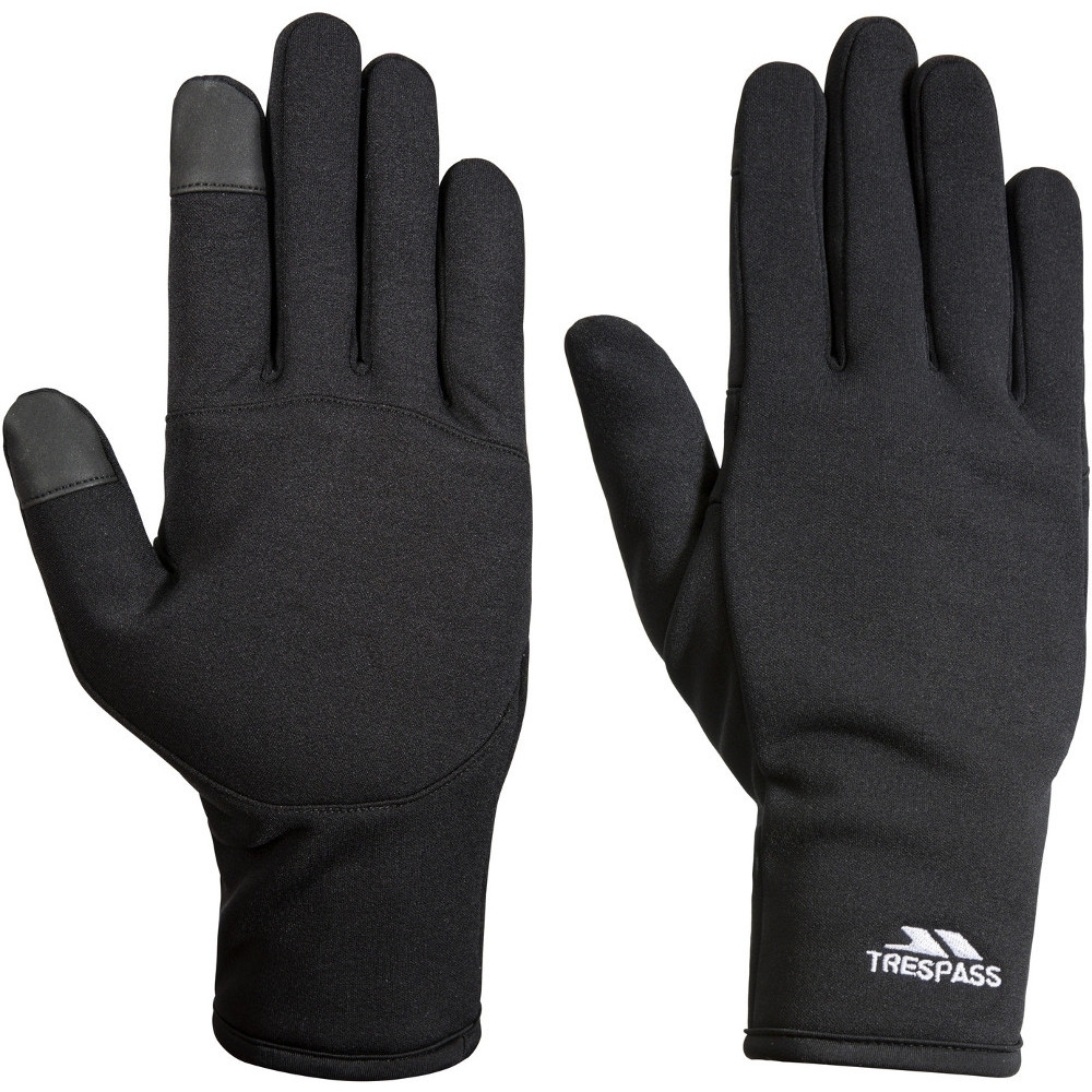 Trespass Mens Poliner Power Stretch Conductive Casual Gloves Small / Medium