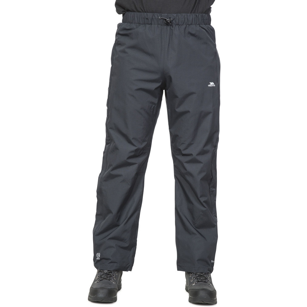 Trespass Mens Purnell Waterproof Breathable Over Trousers Xs - Waist 27-29 (68-75cm)