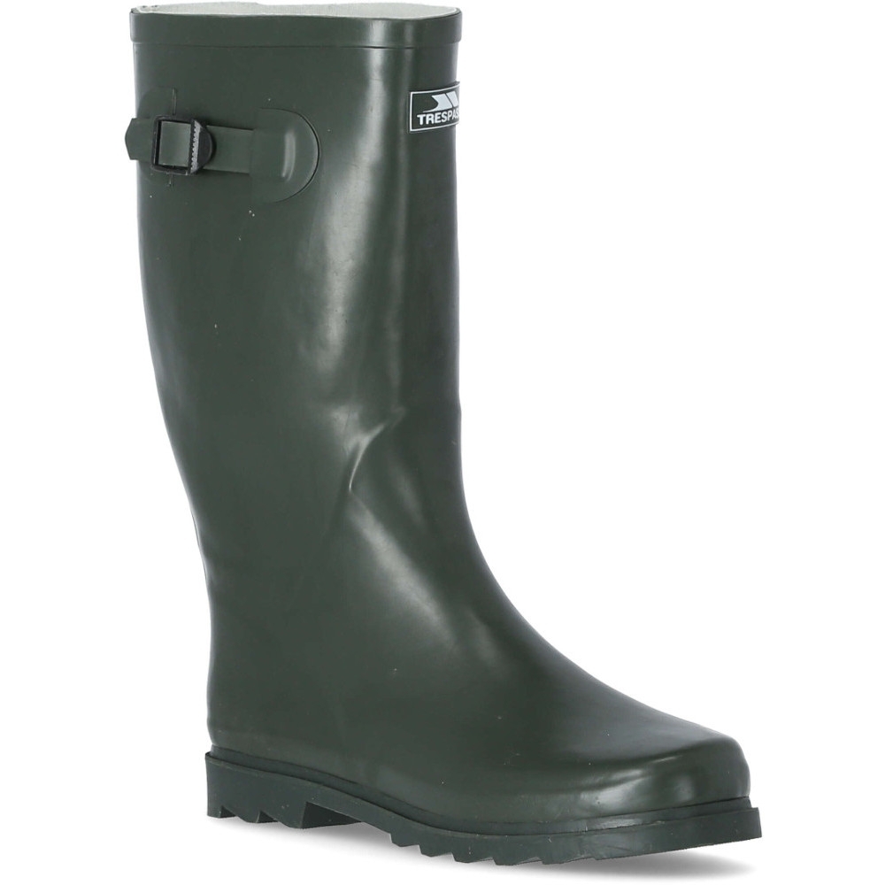 Trespass Mens Recon X Waterproof Full Rubber Welly Wellington Boots Uk Size 4 (eu 38  Us 5)