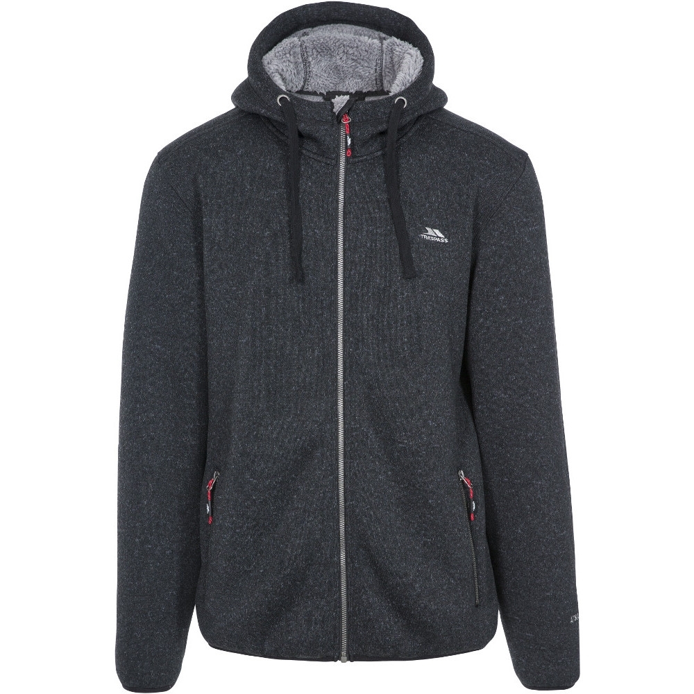 Trespass Mens Tableypipe At500 Airtrap Hooded Fleece Jacket M- Chest 38-40 (96.5 - 101.5cm)