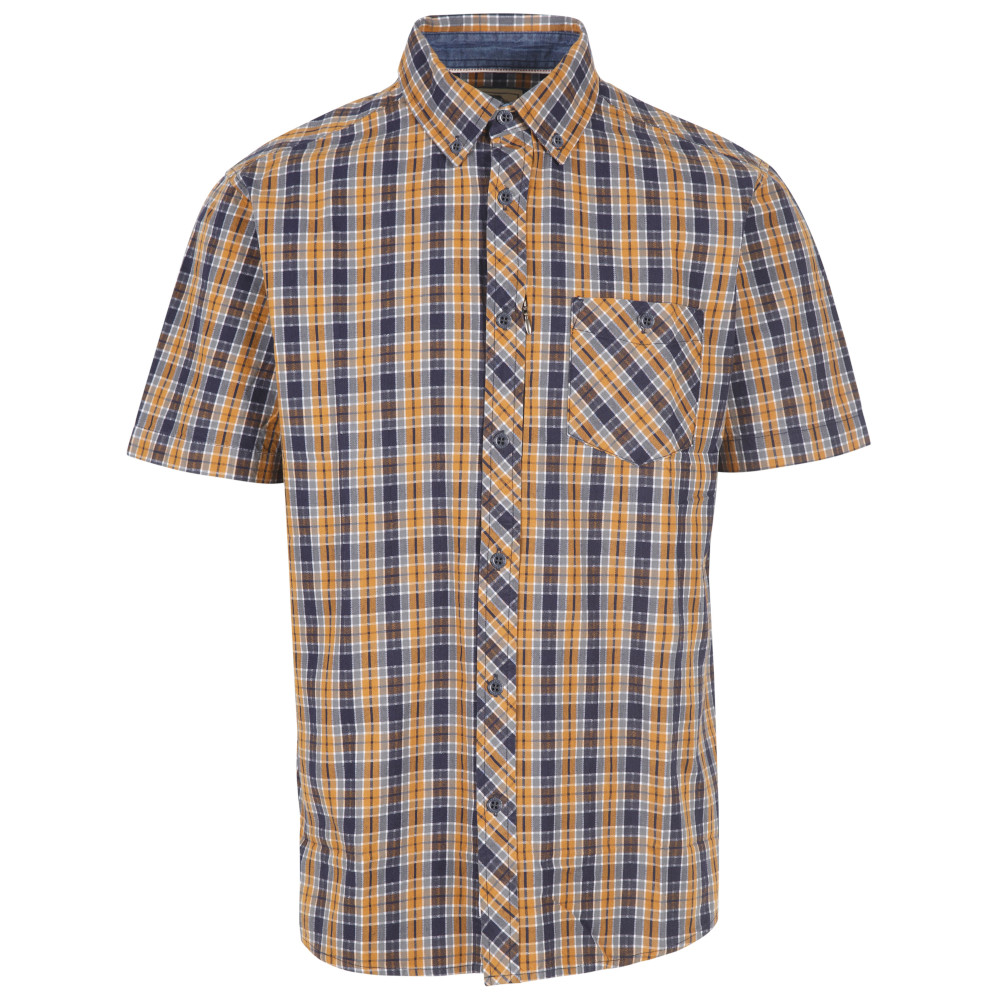 Trespass Mens Wackerton Short Sleeve Shirt S - Chest 35-37 (89-94cm)
