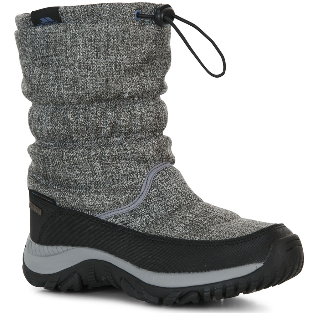 Trespass Womens Ashra Waterproof Fleece Lined Snow Boots Uk Size 5 (eu 38)