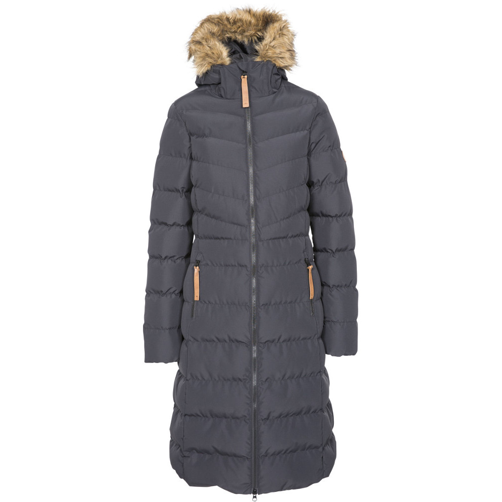Trespass Womens Audrey Padded Longer Length Jacket Coat 10/s - Bust 34 (86cm)