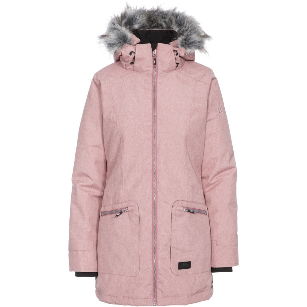 Trespass Womens Daybyday Tp50 Hooded Quilted Padded Coat L- Uk 14  Bust 38 (96.5cm)