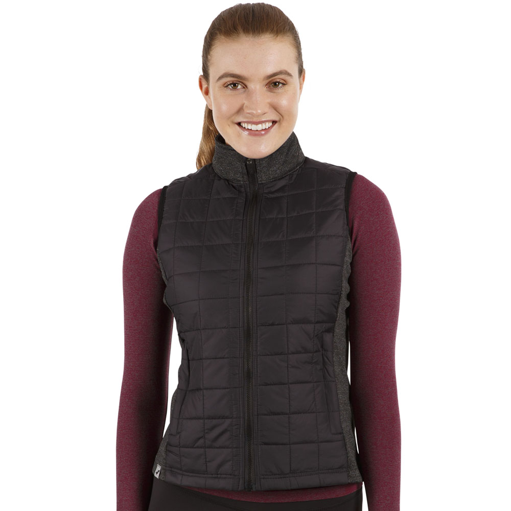 Trespass Womens Lyla Padded Quilted Full Zip Gilet 14/l - Bust 38 (96.5cm)