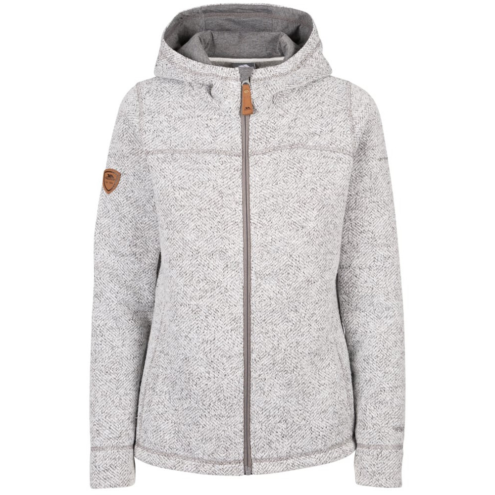 Trespass Womens Reserve Full Zip Hooded Fleece Jacket 6/xxs - Bust 31 (78cm)