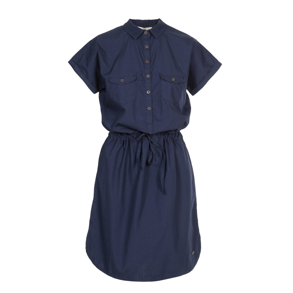 Trespass Womens Talula Summer Shirt Dress 6/xxs - Waist 23 (61cm)