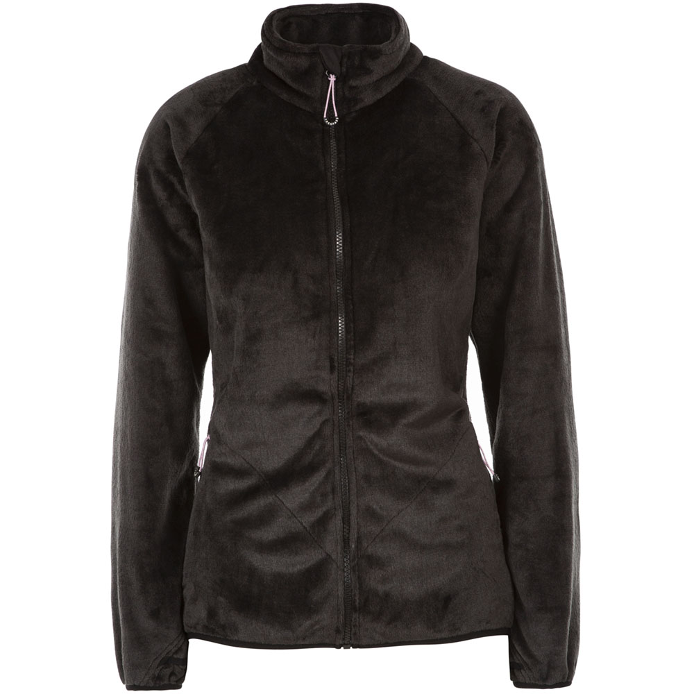 Trespass Womens Telltale At300 Full Zip Fluffy Fleece Jacket Xxs- Uk 6- Bust 31  (78cm)