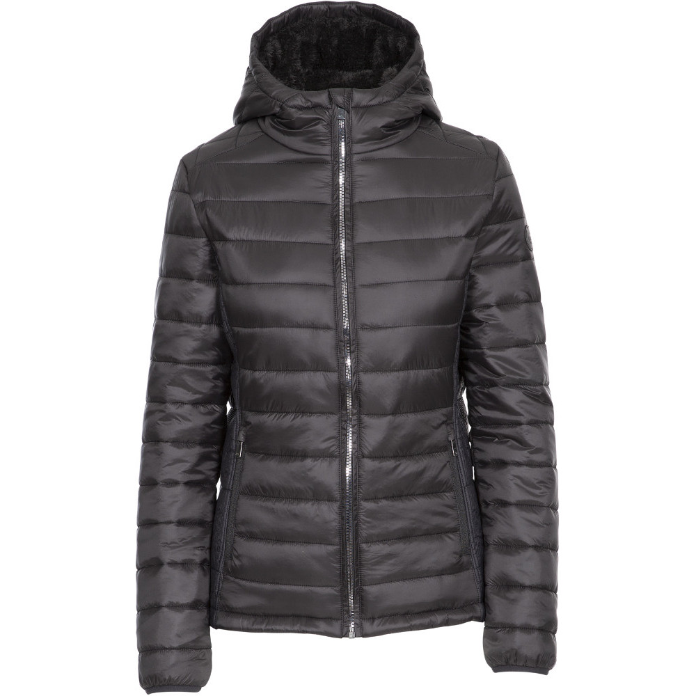 Trespass Womens Valerie Padded Hooded Warm Jacket Coat Xs- Uk 8  Bust 32 (81cm)