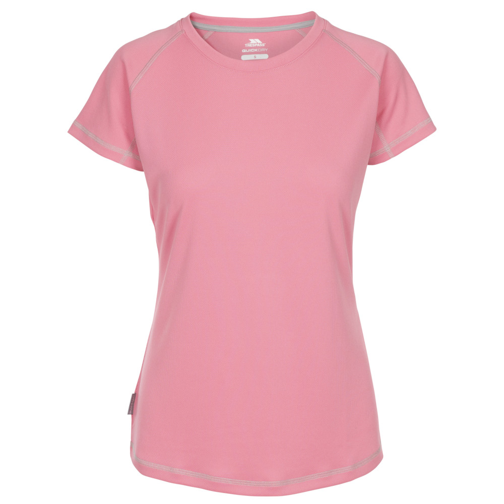 Trespass Womens Viktoria Tp50 Quick Dry Short Sleeve T Shirt M- Uk 12  Bust 36 (91.4cm)
