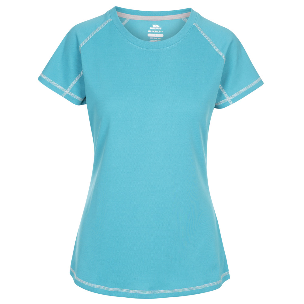 Trespass Womens Viktoria Tp50 Quick Dry Short Sleeve T Shirt Xl- Uk 16  Bust 40 (101.5cm)
