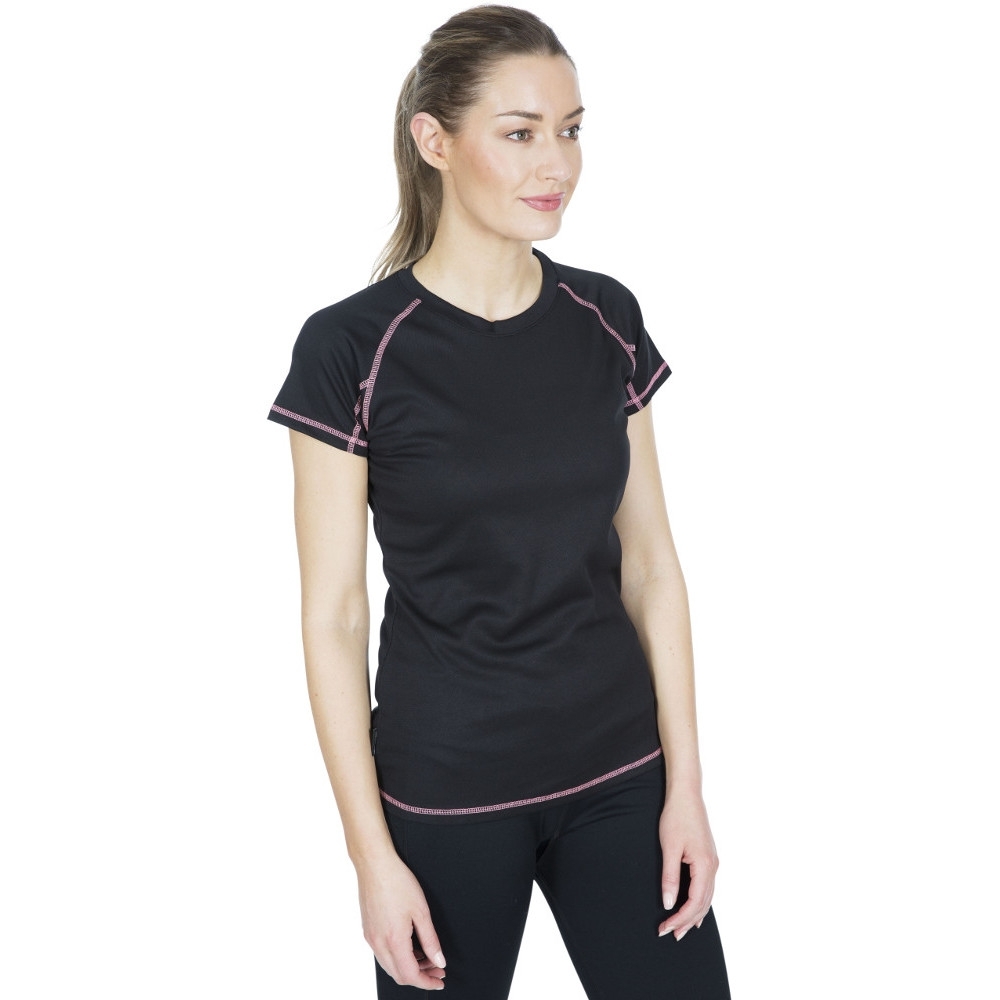 Trespass Womens Viktoria Tp50 Quick Dry Short Sleeve T Shirt Xxl- Uk 18  Bust 42 (106.5cm)