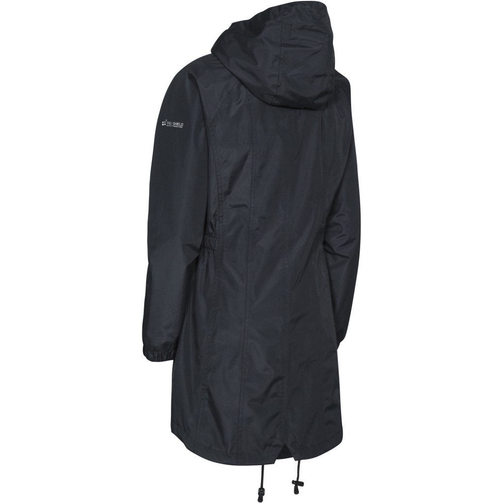 Trespass Womens/ladies Daytrip Hooded Waterproof Walking Jacket Coat 14/l - Bust 38 (96.5cm)