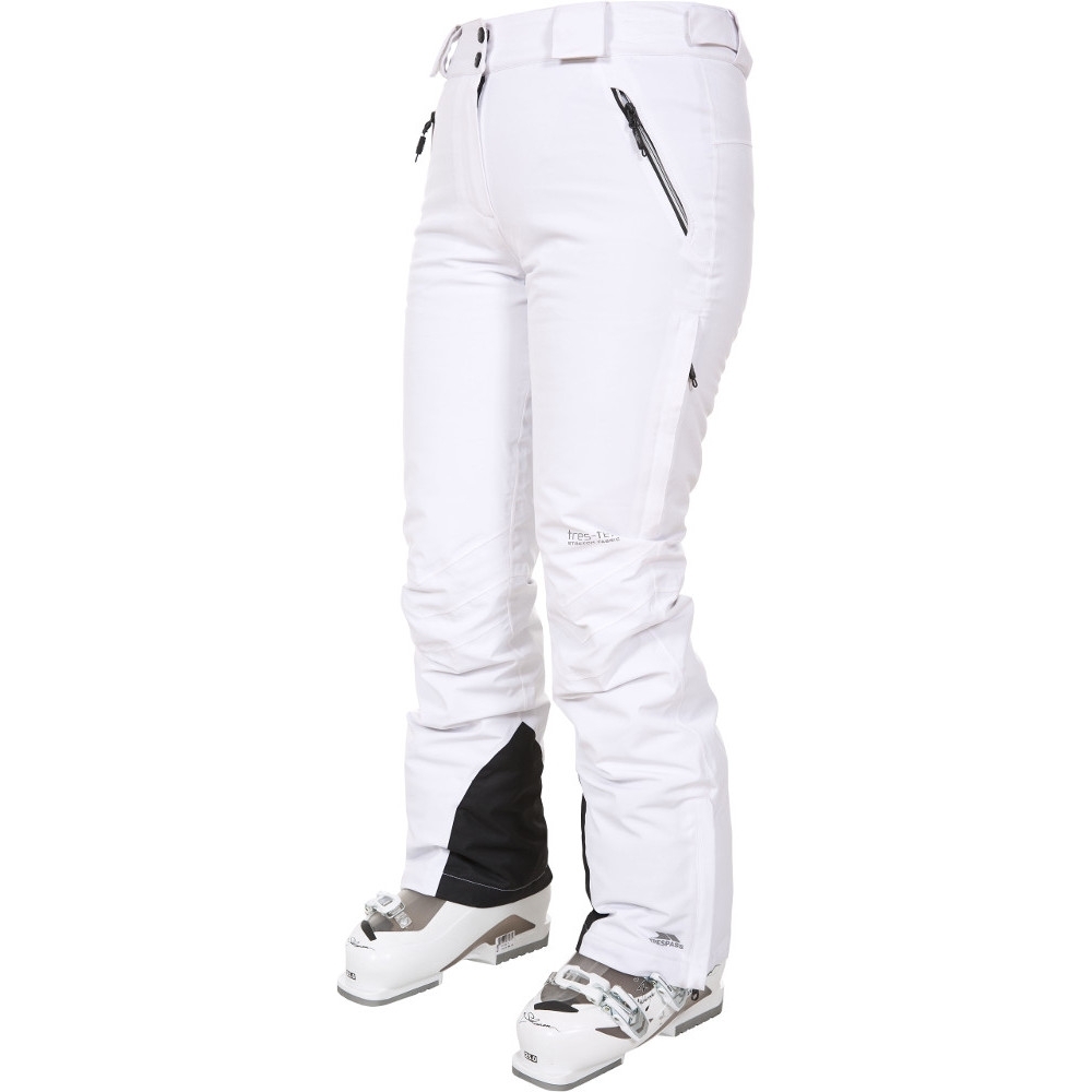 Trespass Womens/ladies Galaya Waterproof Breathable Ski Trousers Pants L - Waist 32 (81cm)  Inside Leg 30.5 (77.5cm)