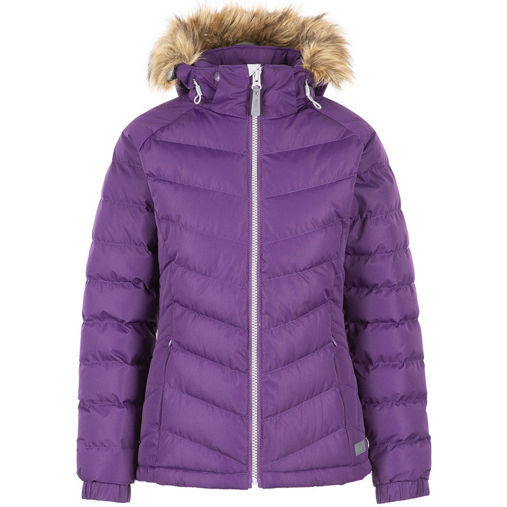 Trespass Womens/ladies Nadina Waterproof Breathable Hooded Jacket Coat Xxs- Uk 6  Bust 31 (78cm)