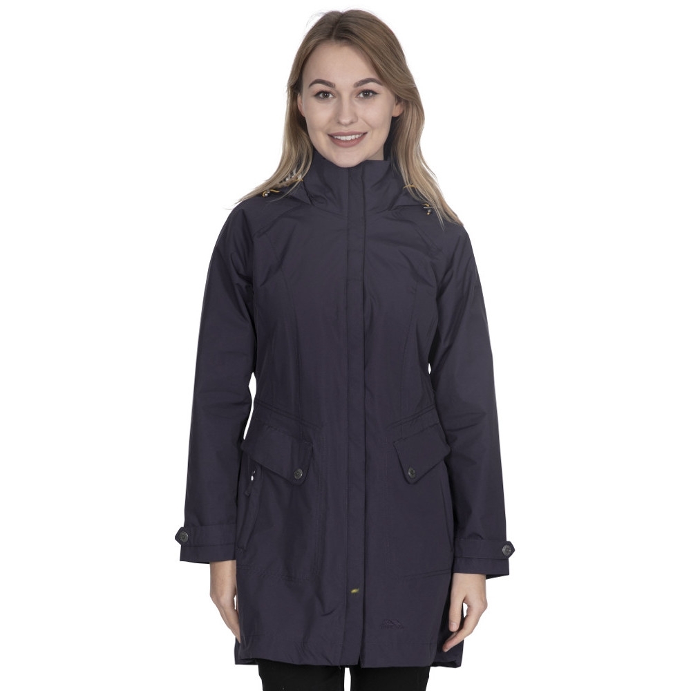 Trespass Womens/ladies Rainy Day Waterproof Breathable Shell Jacket 18/xxl - Bust 42 (106.5cm)