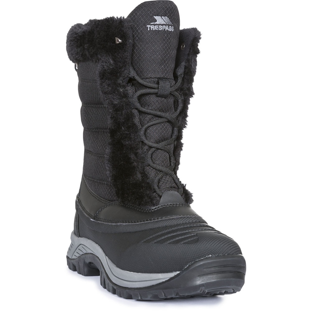 Trespass Womens/ladies Stalgmite Ii Waterproof Warm Winter Snow Boots Uk Size 4 (eu 37)