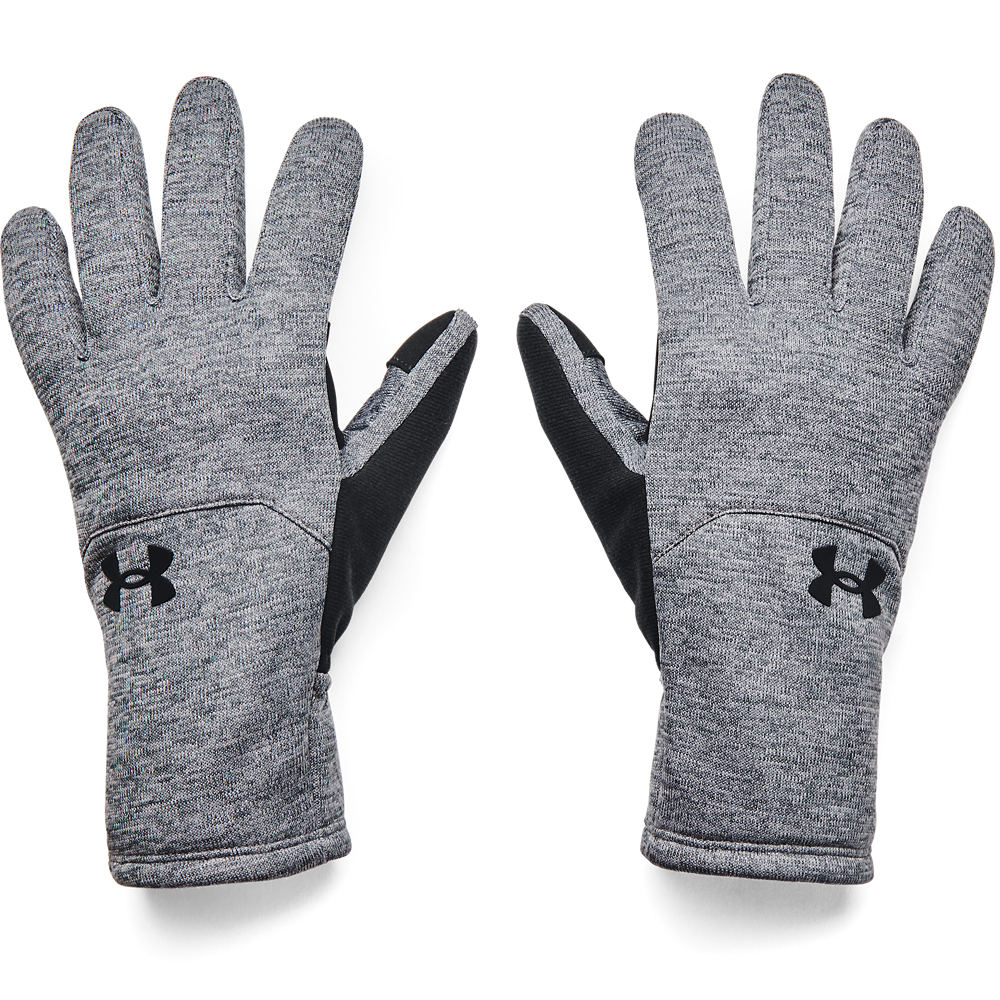 Under Armour Mens Ua Storm Water Repellent Fleece Gloves M- Length 7.25- 7.5