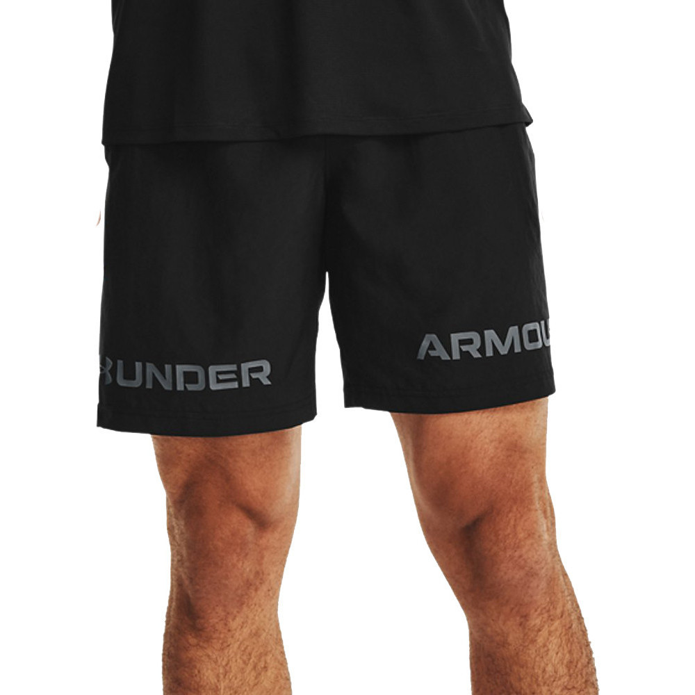 Under Armour Mens Woven Graphic Wm Athletic Training Shorts S- Waist 28-29