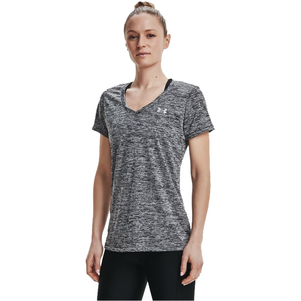 Under Armour Womens Ua Tech Twist V-neck Loose Fit T Shirt S- Bust 33.5- 35.5  (85-80cm)