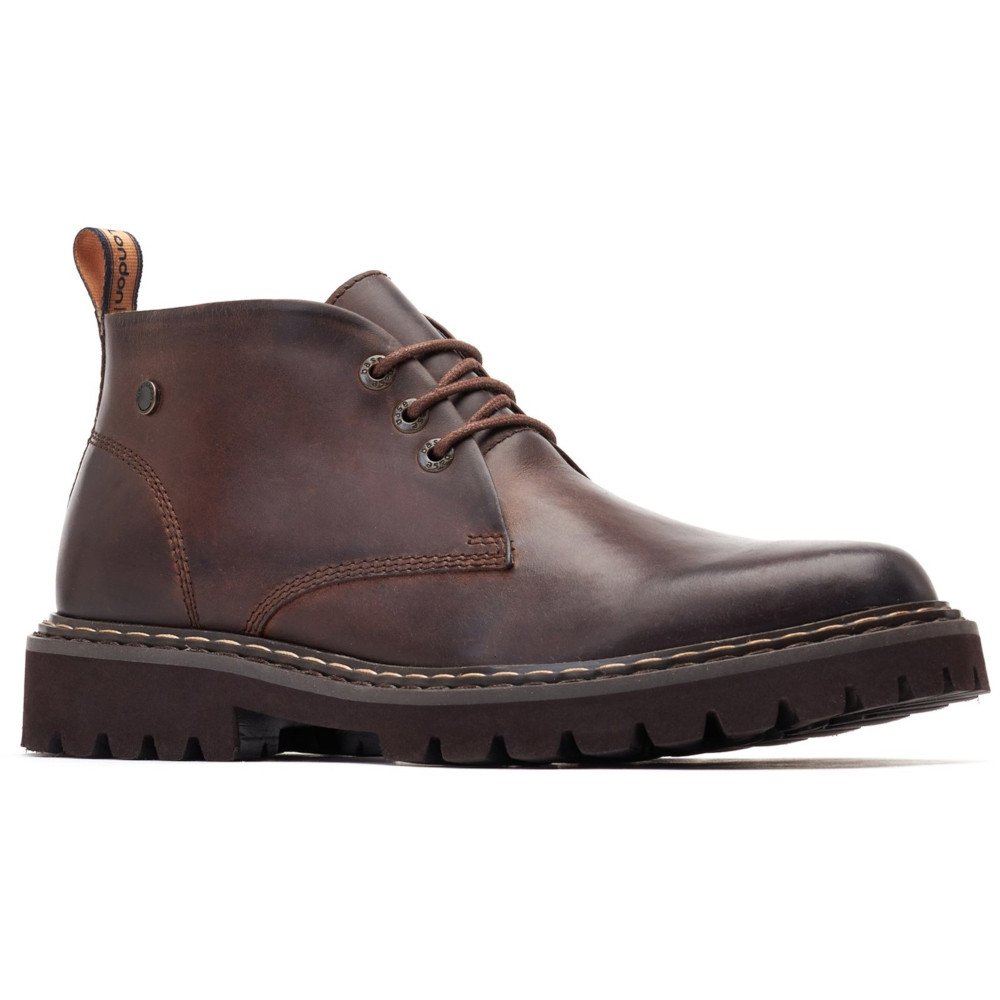 Base London Mens Lomax Lace Up Leather Chukka Boots Uk Size 11 (eu 45)