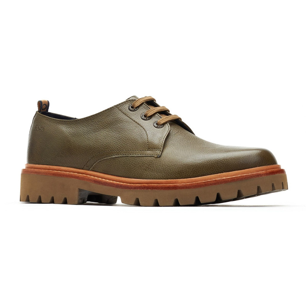 Base London Mens Randolf Lace Up Leather Derby Shoes Uk Size 10 (eu 44)
