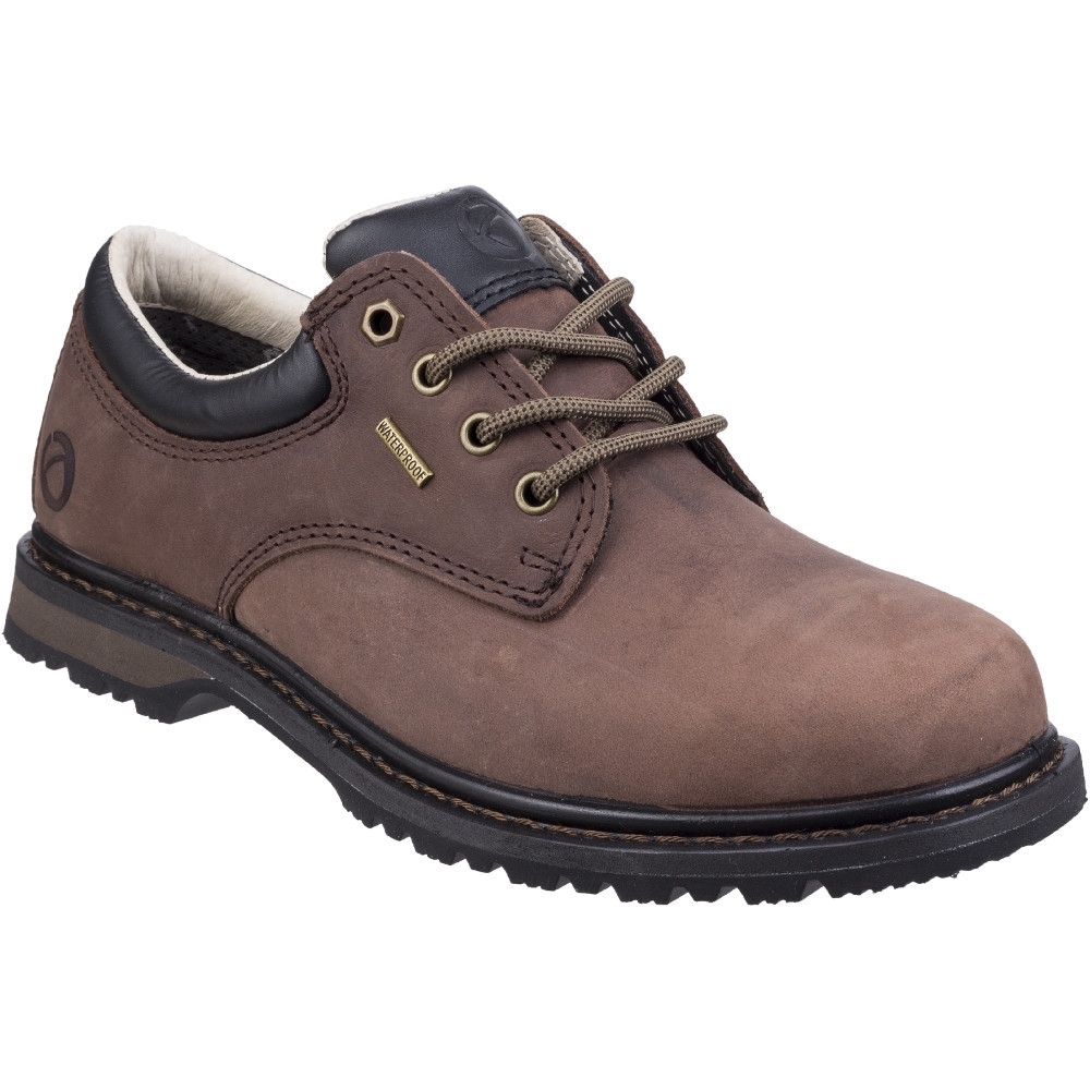 Cotswold Mens Stonesfield Waterproof Leather Walking Hiking Shoes Uk Size 10.5