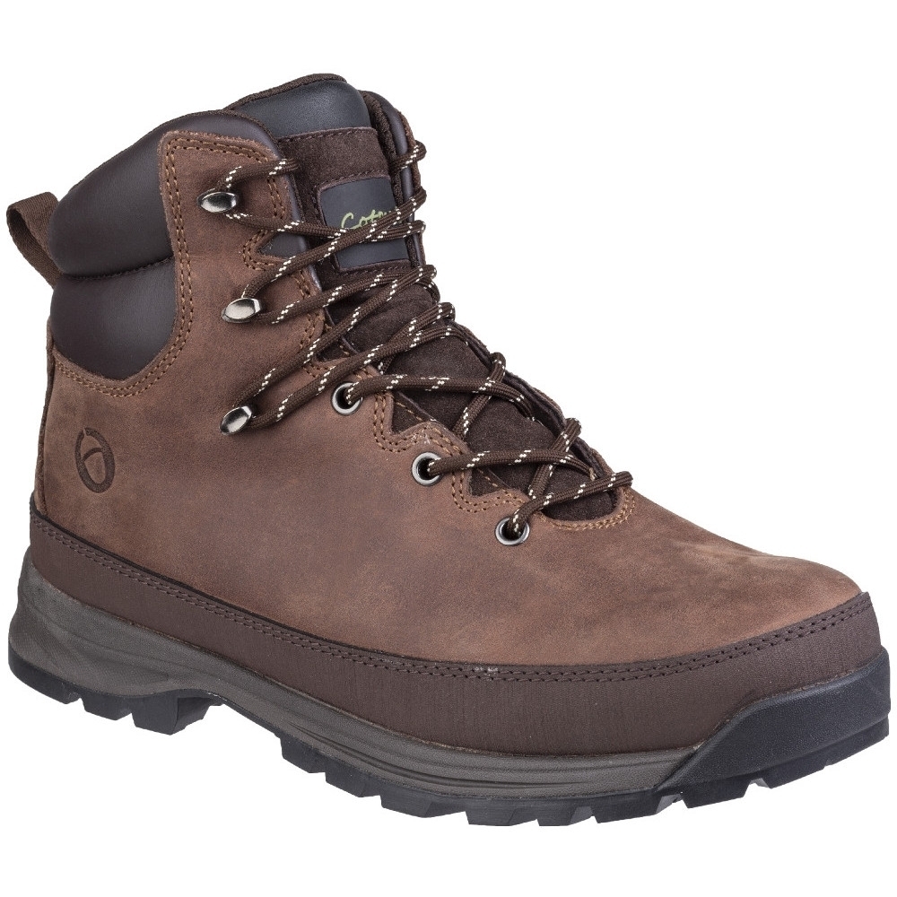 Cotswold Mens Sudgrove Lace Up Leather Durable Walking Boots Uk Size 10 (eu 43)