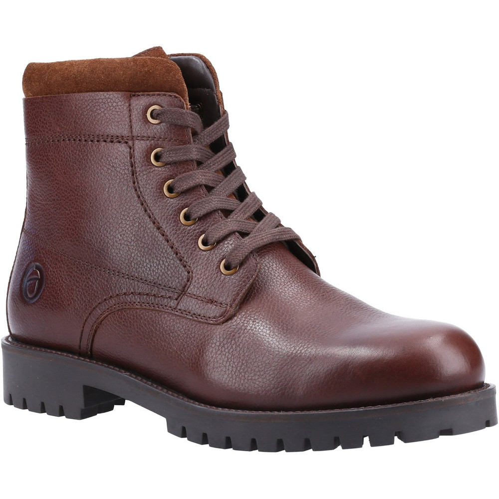 Cotswold Mens Thorsbury Lace Up Leather Combat Shoe Boots Uk Size 12 (eu 46)