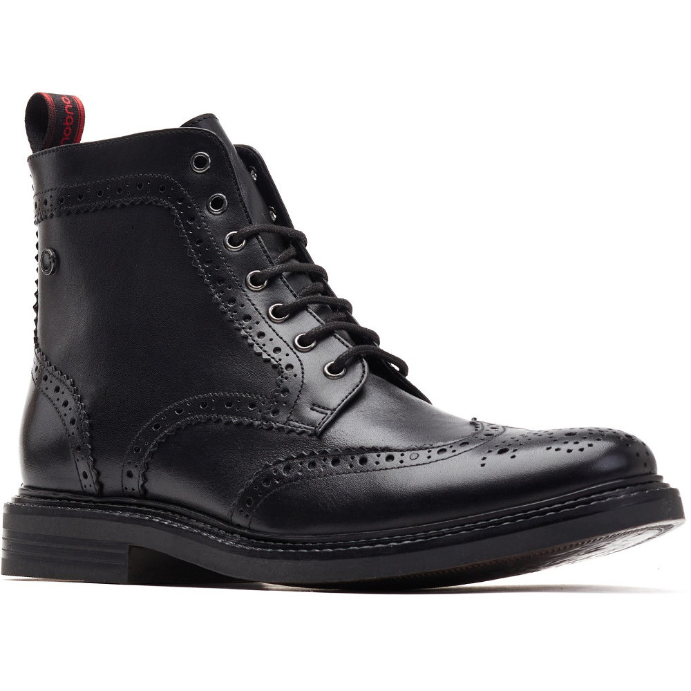 Base London Mens Shaw Lace Up Leather Brogue Boots Uk Size 11 (eu 45)