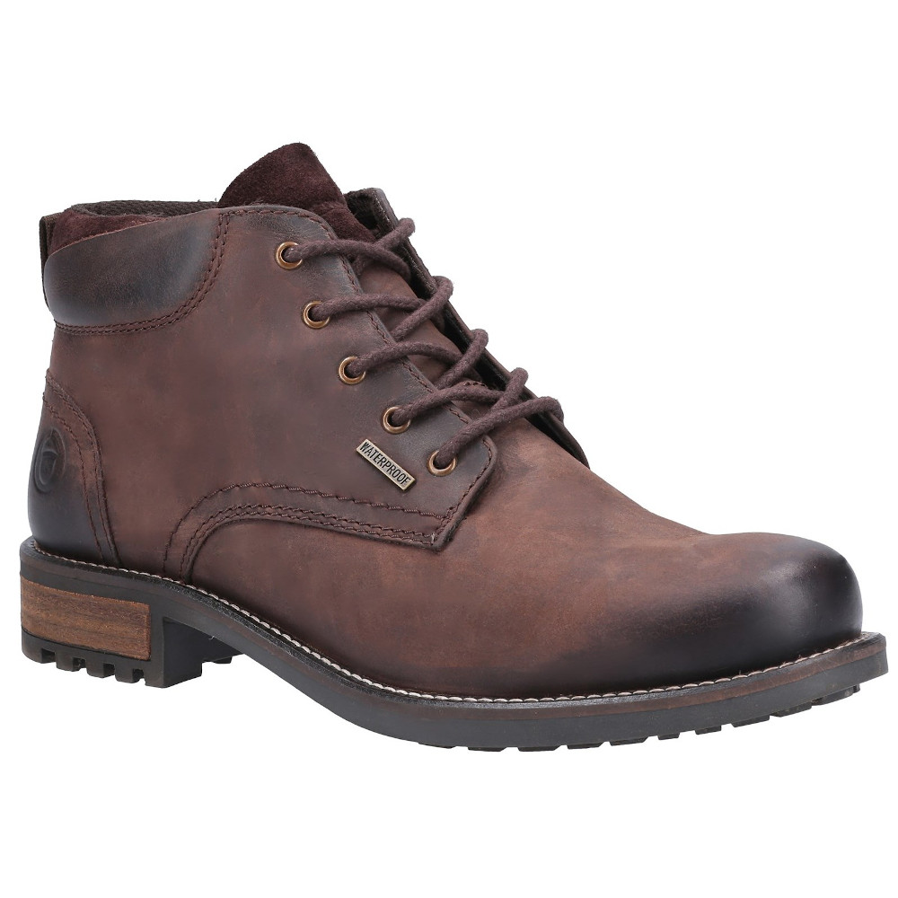 Cotswold Mens Woodmancote Leather Lace Up Work Boots Uk 10 (eu 44)