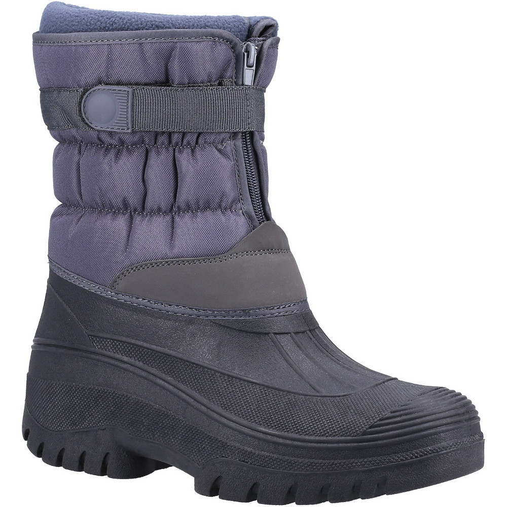 Cotswold Womens Chase Zip Up Fleece Lined Winter Boots Uk Size 3 (eu 36)