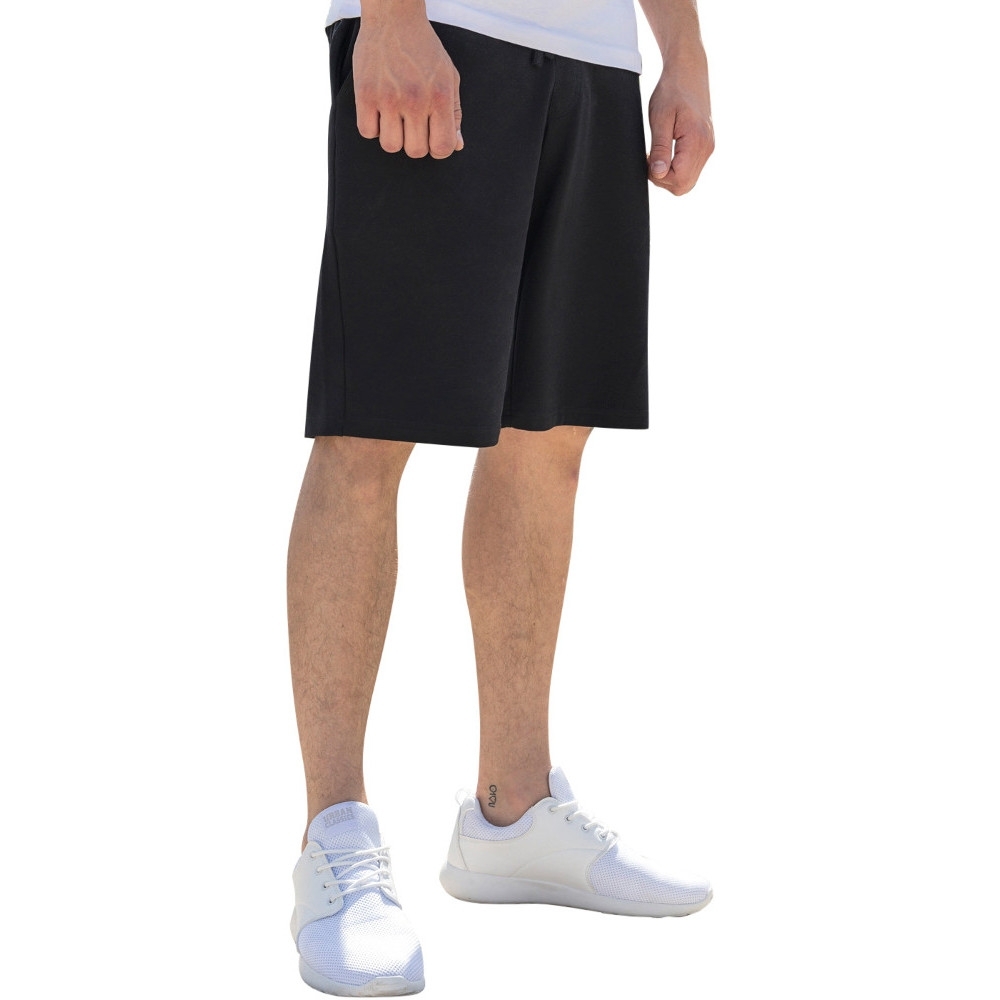 Cotton Addict Mens Casual Cotton Terry Sweatpant Shorts S - Waist 33.5 (85.09cm)