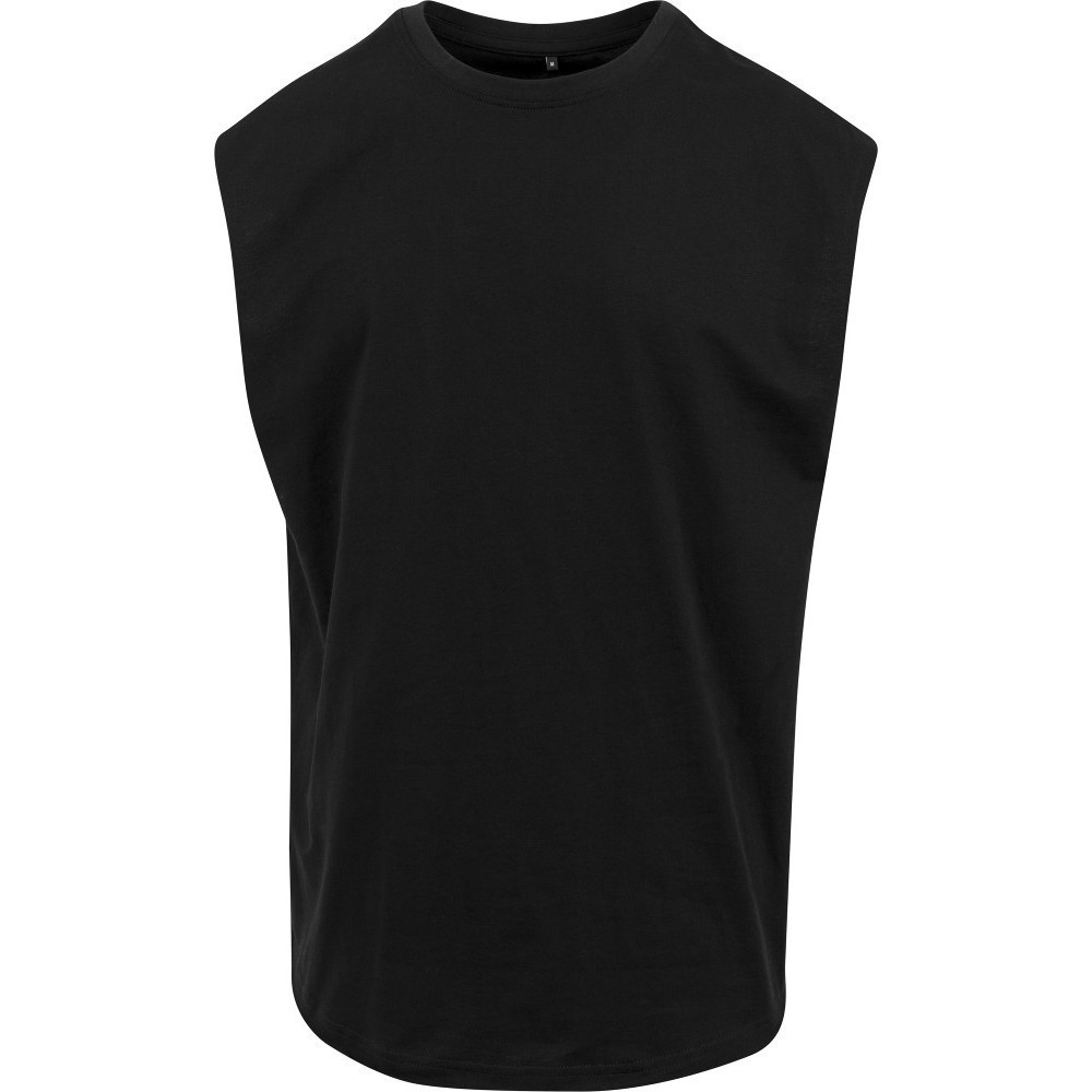 Cotton Addict Mens Cotton Jersey Sleeveless Vest Top T Shirt S - Chest 36 (91.44cm)
