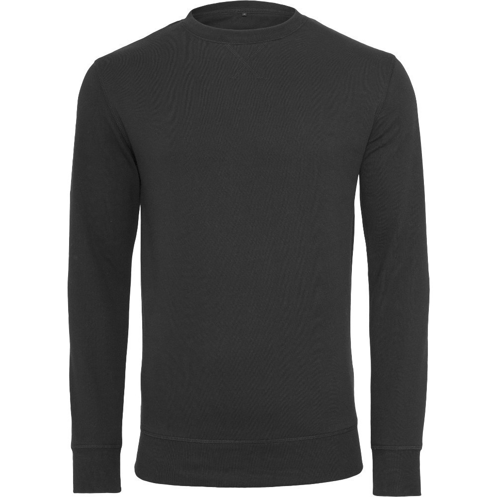 Cotton Addict Mens Light Crew Neck Casual Cotton Sweatshirt 2xl - Chest 48 (121.92cm)