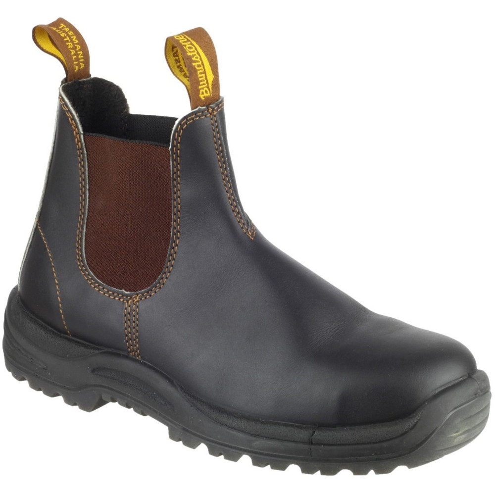 Blundstone Mens 192 Industrial Slip On Dealer Safety Boots Uk Size 11 (eu 11)