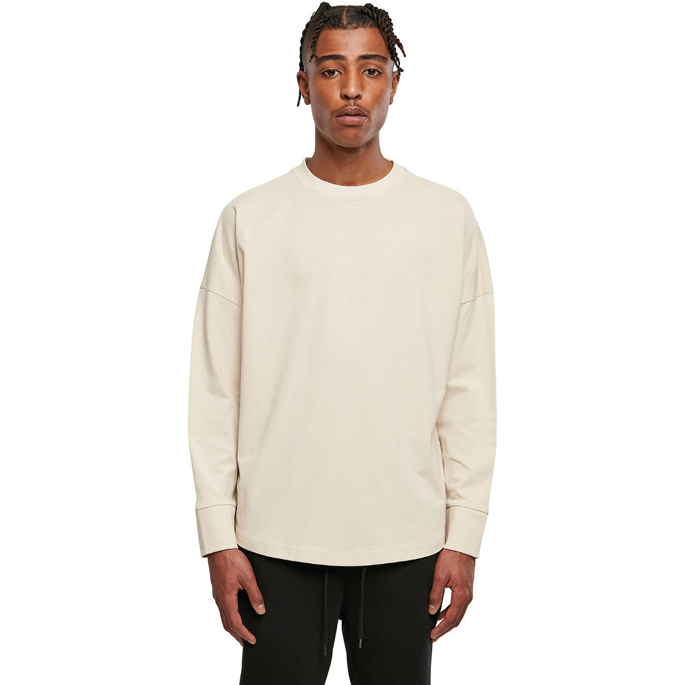 Cotton Addict Mens Oversized Cut On Sleeve Long Sleeve Top Xl- Chest 63