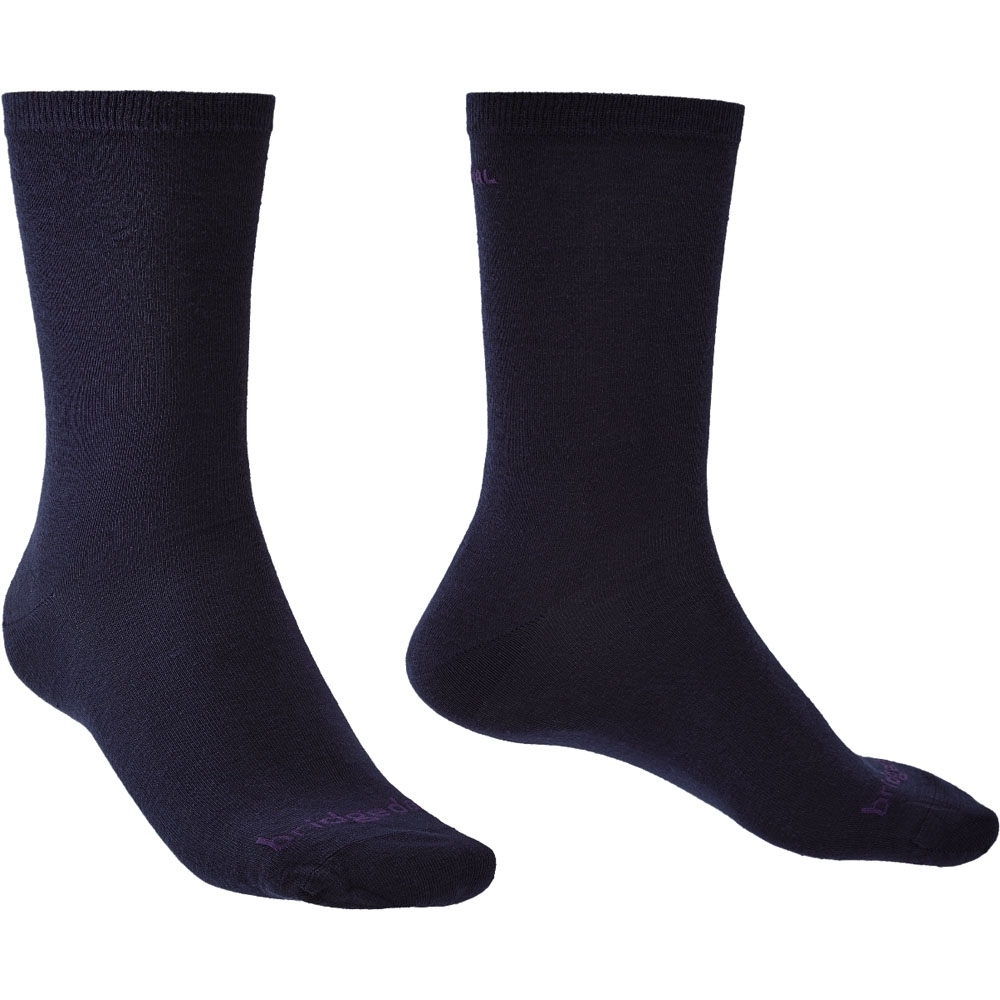 Bridgedale MensandWomens Liner Base Layer Warm Thermal Socks Large - Uk 9-11.5 (eu 44-47  Us 10-12.5)