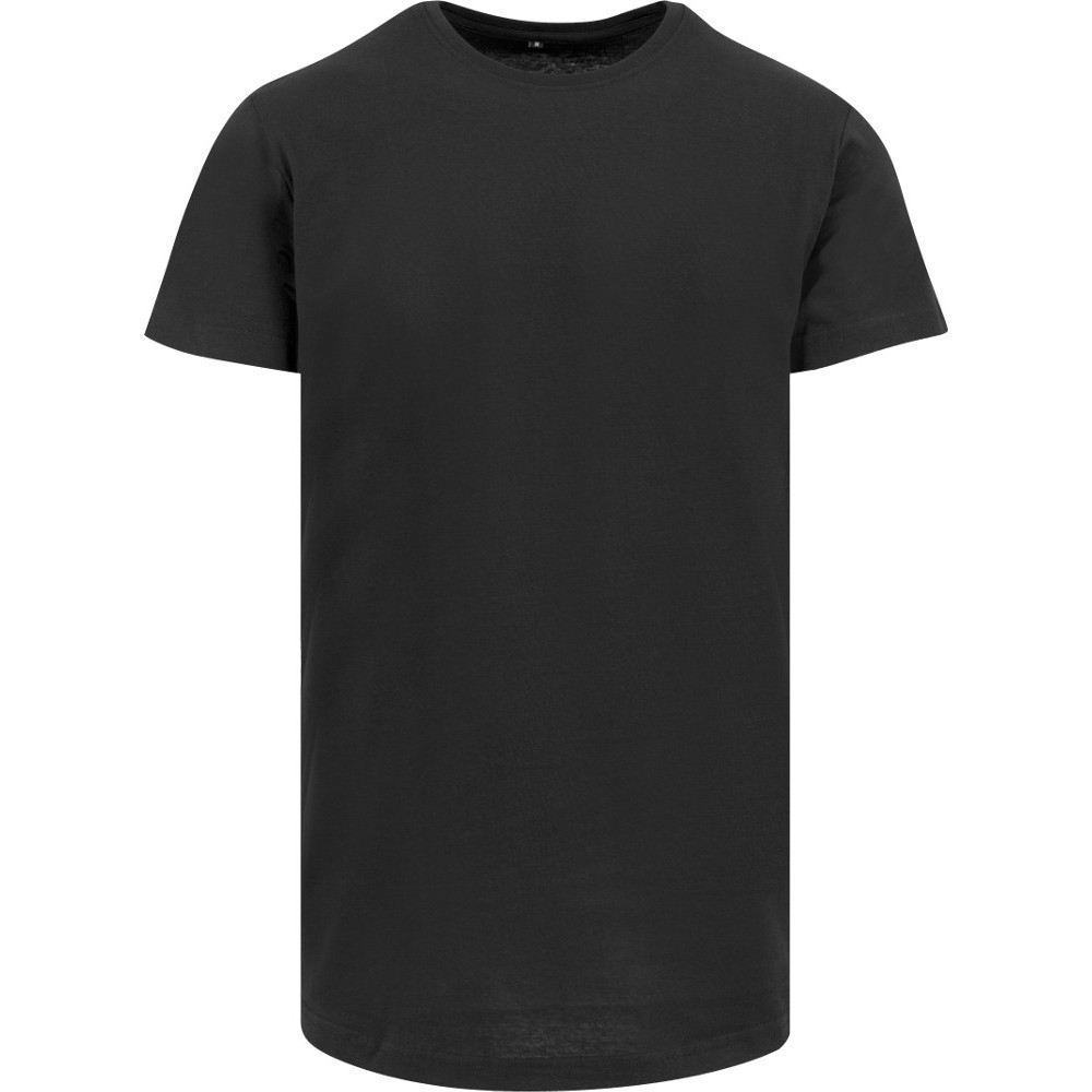 Cotton Addict Mens Shaped Long Cotton Short Sleeve T Shirt 2xl - Chest 47 (119.38cm)