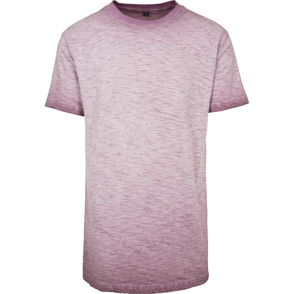Cotton Addict Mens Spray Dye Short Sleeve Cotton T Shirt L - Chest 41 (104.14cm)